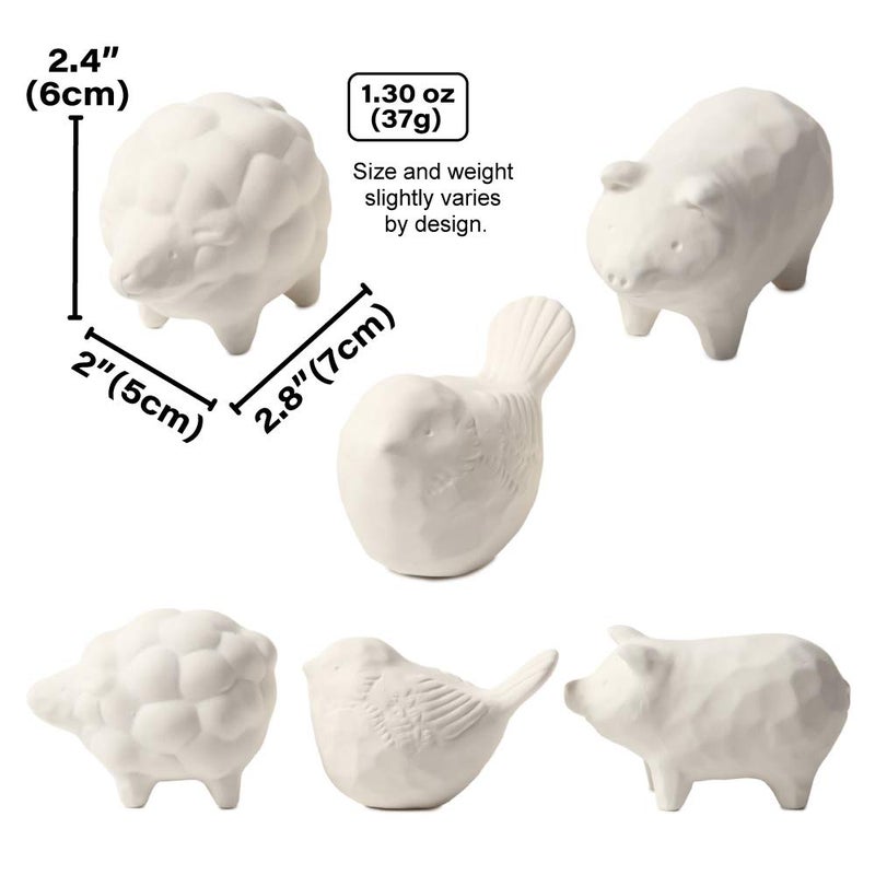 Terra Distribution Aroma Ceramic Stone Diffuser [Made in Japan] Aromatherapy Passive Essential Oil Diffuser, Non-Electric Eco-Friendly, Unique, Cute, Animal, Design for Women, Men, and Gifts (3pcs Set) - Image 4